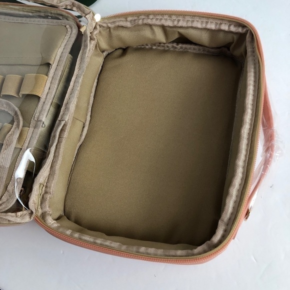 NWT travel makeup bag peach pink - Picture 6 of 9